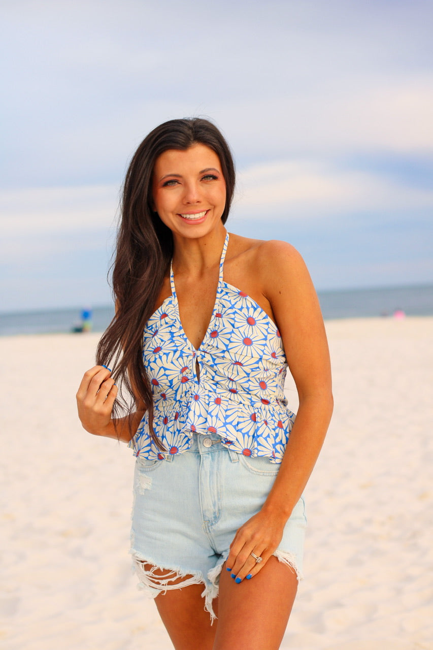 Doily Halter Top