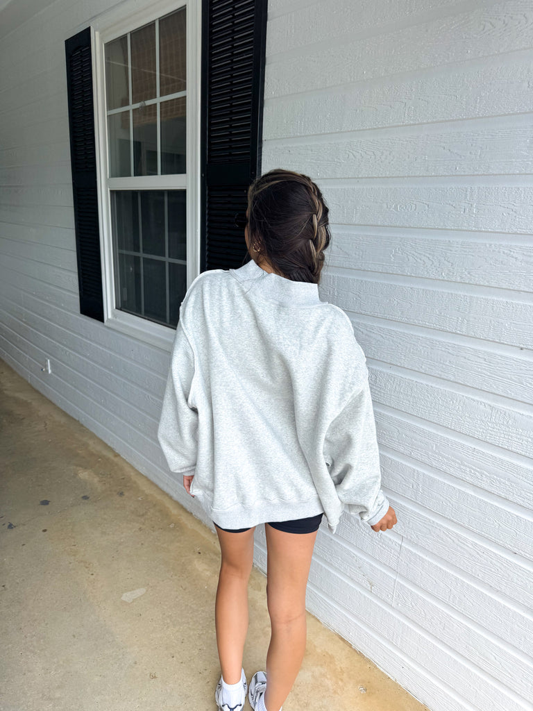 Reversible Pilates Mockneck Sweatshirt