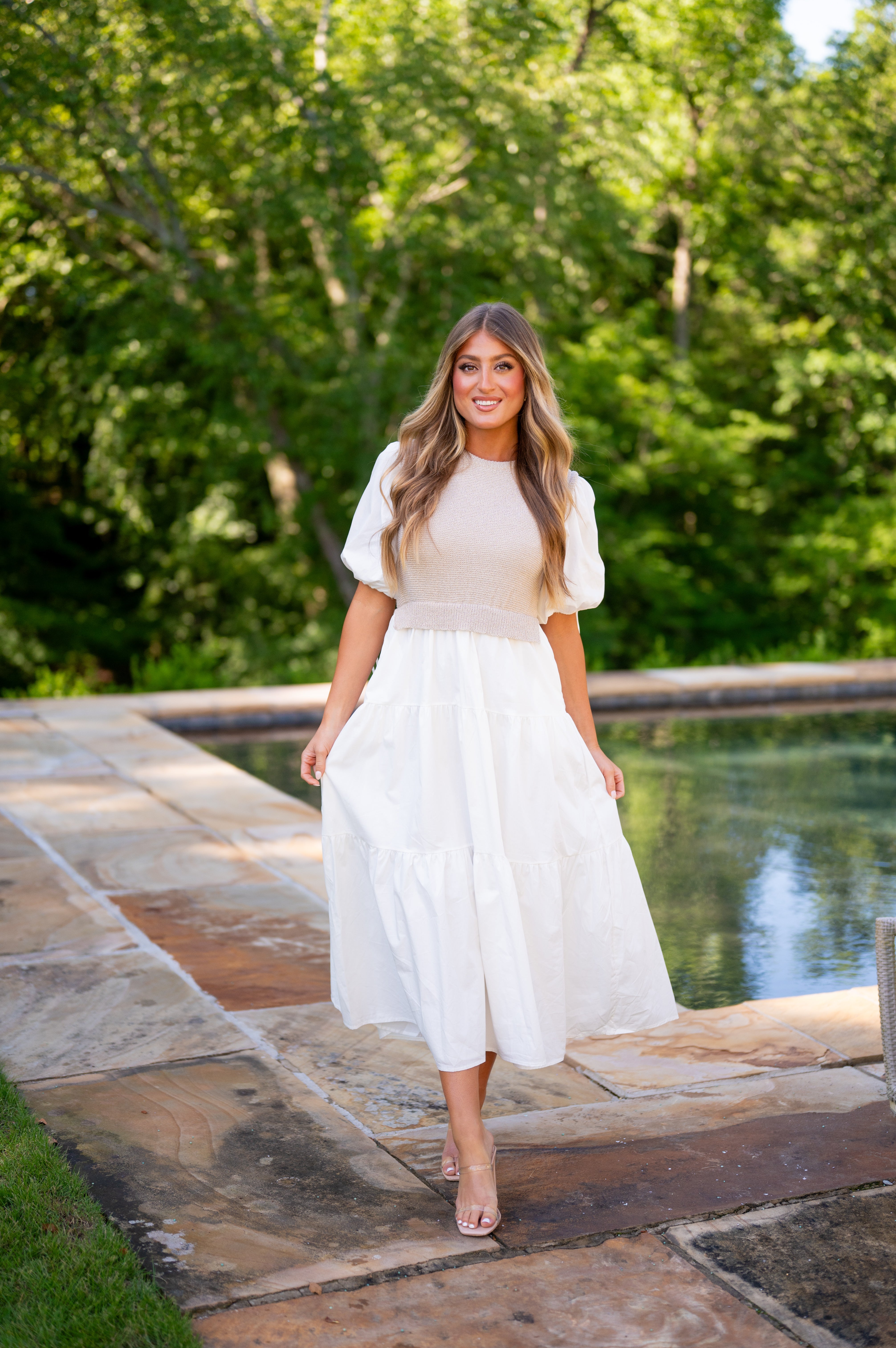 white dress cowl neck High Gloss Satin Cowl Neck Gown - Cream
