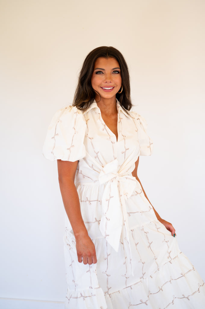 white leighton midi dress Proenza Schouler White Label Leighton Midi Dress - Neutrals - 50% Off