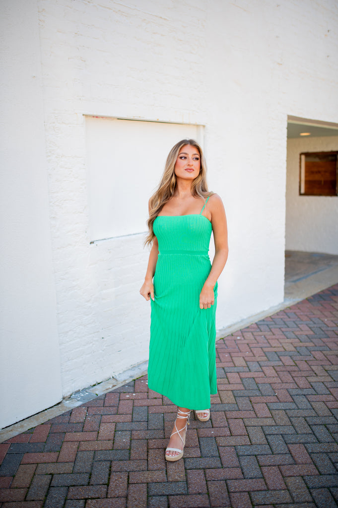 My Maria Midi Dress- Kelly Green | Inside Out Boutique My Maria Midi Dress- Kelly Green | Inside Out Boutique