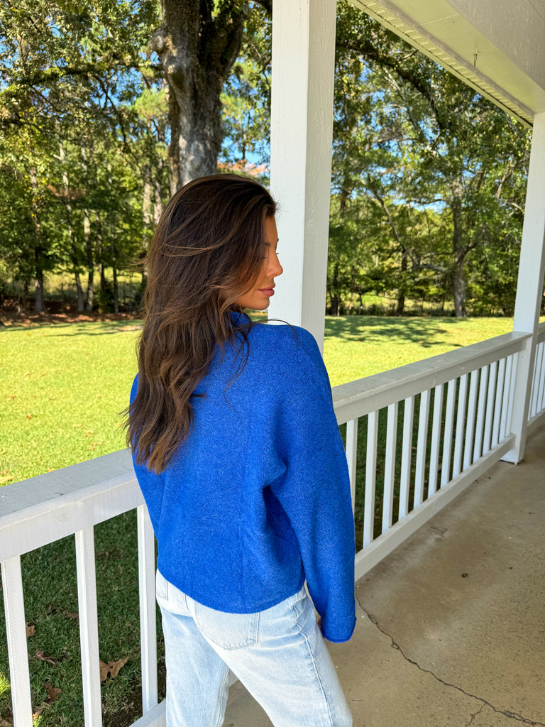 Royal Blue Sofia Cardigan