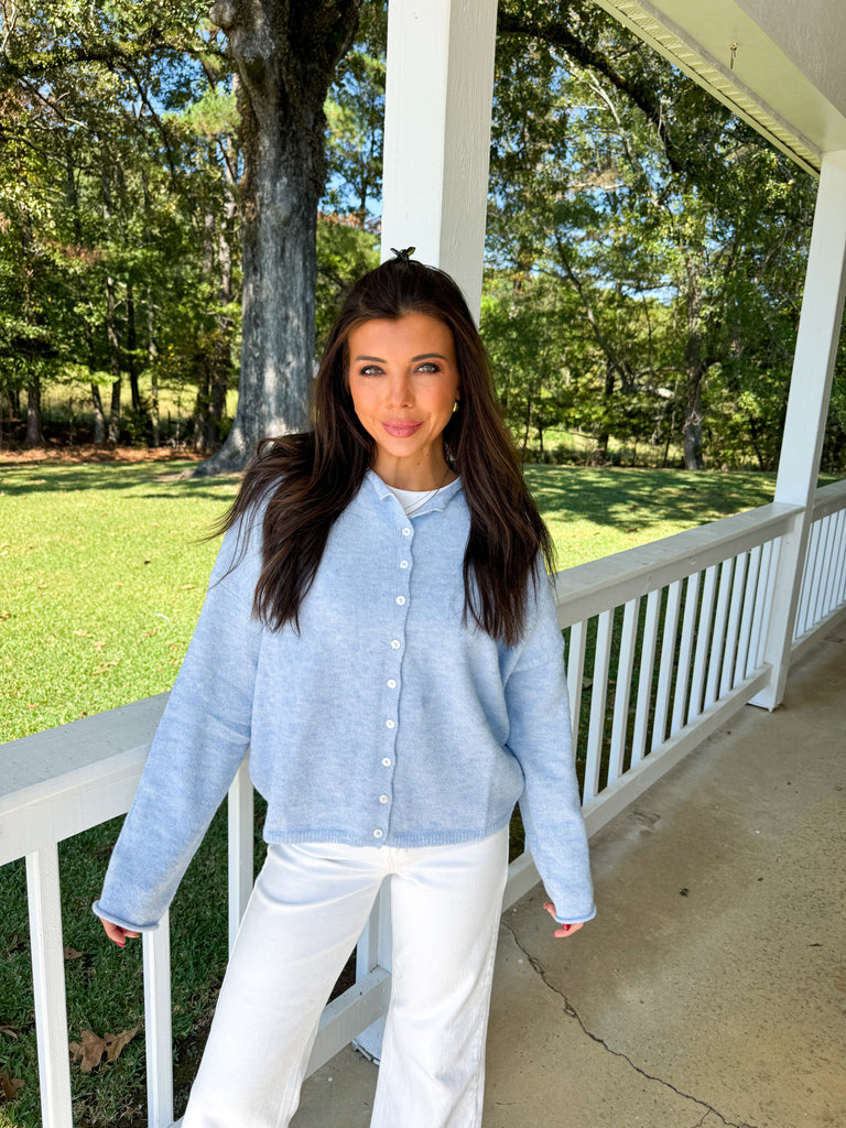 Light Blue Sofia Cardigan