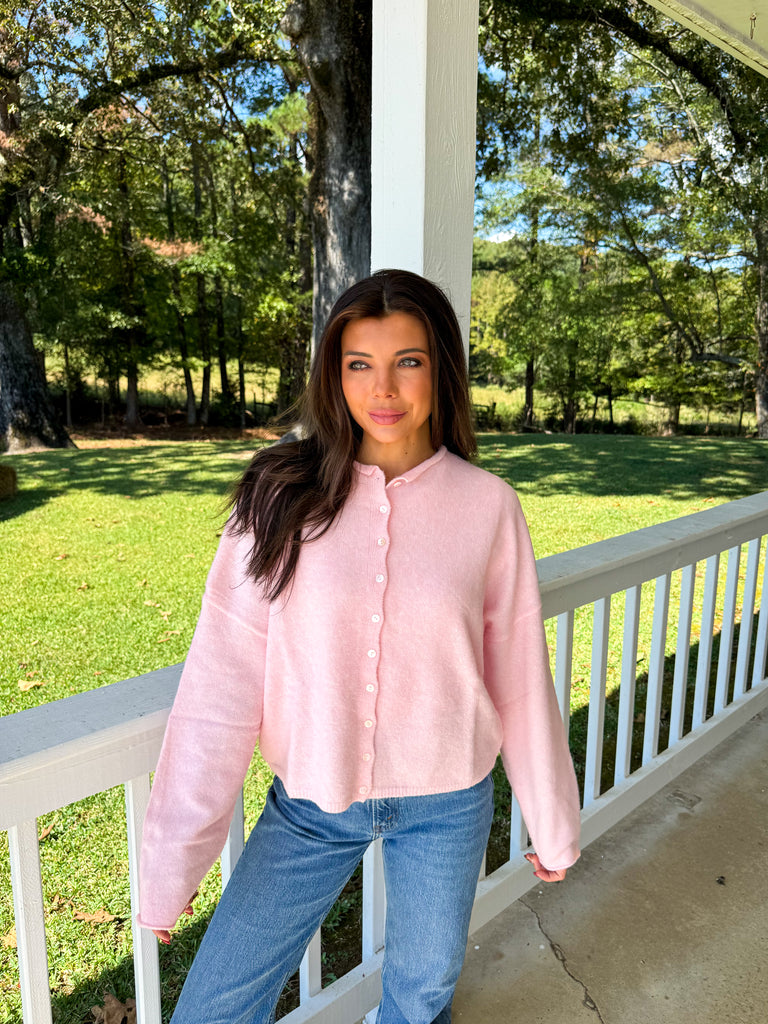 Pink Sofia Cardigan