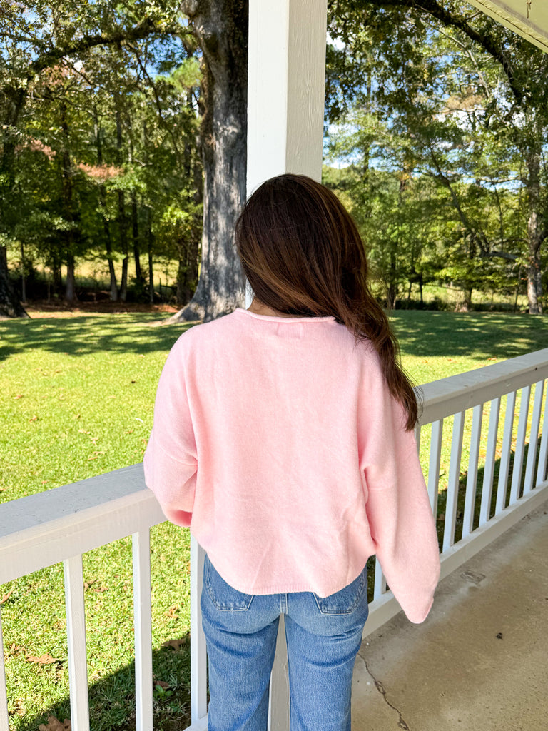 Pink Sofia Cardigan