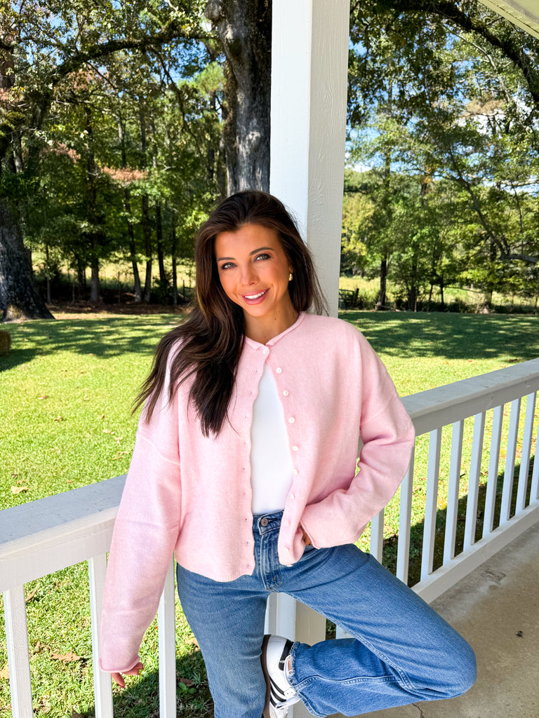 Pink Sofia Cardigan