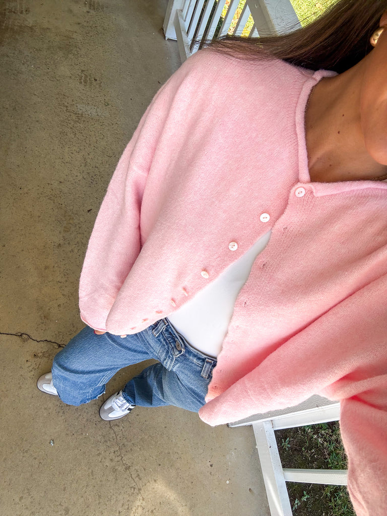 Pink Sofia Cardigan