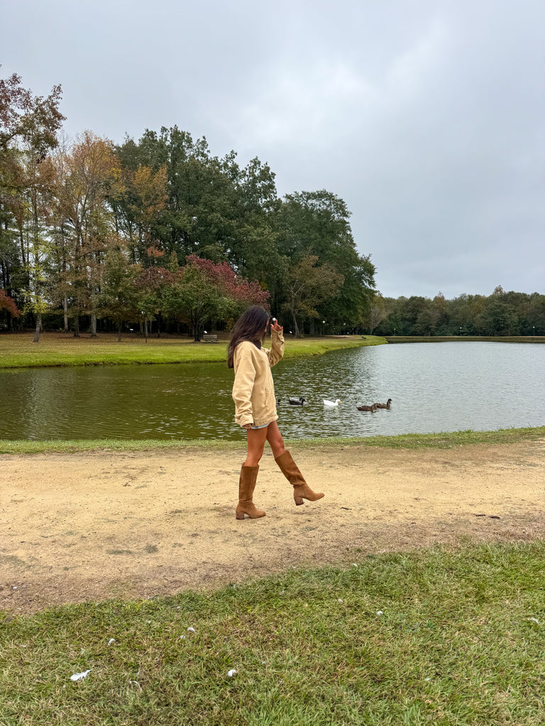 Tucker Barn Jacket-Tan