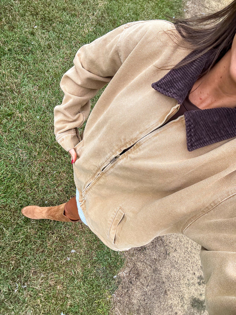 Tucker Barn Jacket-Tan