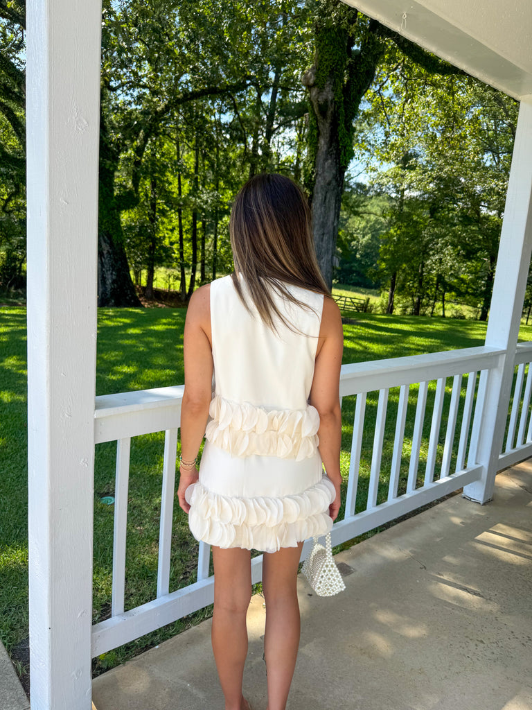 Sylvia Skirt Set-Cream