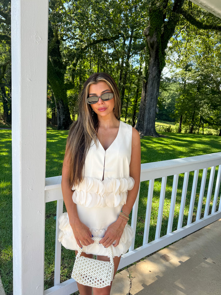 Sylvia Skirt Set-Cream