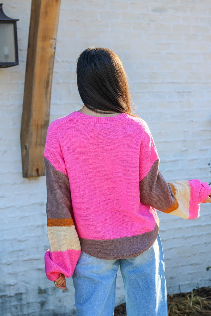 Be Mine Pink Sweater