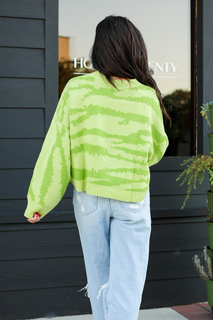 Lime With You Sweater