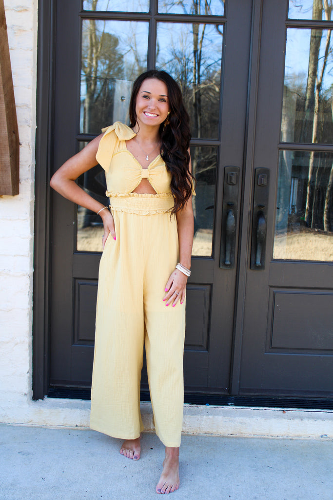 It Was All Yellow Jumpsuit