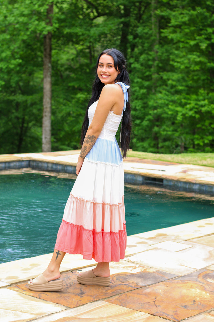 Just Go With It Dress-Multi